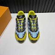 LV SPRINT SNEAKER BLUE GREEN 1A98ZF - 4