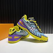 LV SPRINT SNEAKER BLUE GREEN 1A98ZF - 3