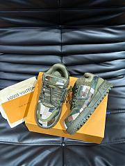 LV Trainer Maxi Sneaker Green Damoflage Damier 1ACNCZ - 2
