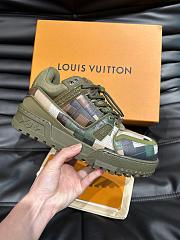 LV Trainer Maxi Sneaker Green Damoflage Damier 1ACNCZ - 3