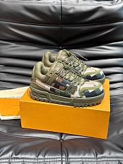 LV Trainer Maxi Sneaker Green Damoflage Damier 1ACNCZ - 6