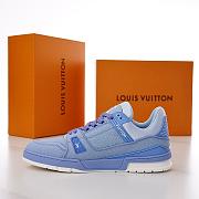 LV Trainer Sneaker Lighting Purple 1ACQ6Y - 1