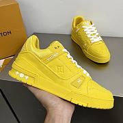 LV Trainer Sneaker Yellow 1AARGB - 4