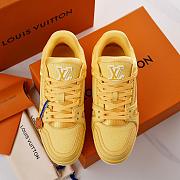 LV Trainer Sneaker Yellow 1ACQ82 - 5