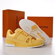 LV Trainer Sneaker Yellow 1ACQ82 - 4