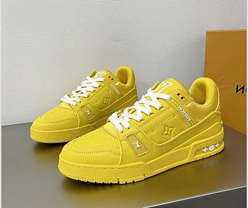 LV Trainer Sneaker Yellow 1AARGB