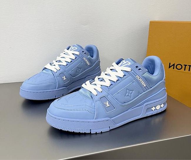 LV Trainer Sneaker Blue 1AARFR - 1