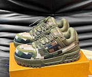LV Trainer Maxi Sneaker Green Damoflage Damier 1ACNCZ - 1