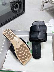 Bottega Veneta Patch Flat Mules Black - 4