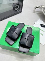 Bottega Veneta Patch Flat Mules Black - 5