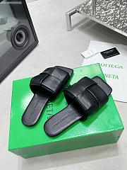 Bottega Veneta Patch Flat Mules Black - 6