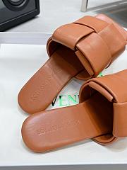 Bottega Veneta Patch Flat Mules Brown - 2