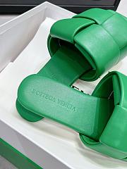 Bottega Veneta Patch Flat Mules Green - 5