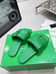 Bottega Veneta Patch Flat Mules Green - 6
