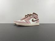 Air Jordan 1 Mid Pink Oxford Brown BQ6472-620 - 2