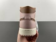 Air Jordan 1 Mid Pink Oxford Brown BQ6472-620 - 4