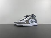 Air Jordan 1 Mid SE White Medium Grey Cool Grey HF3216-100 - 2