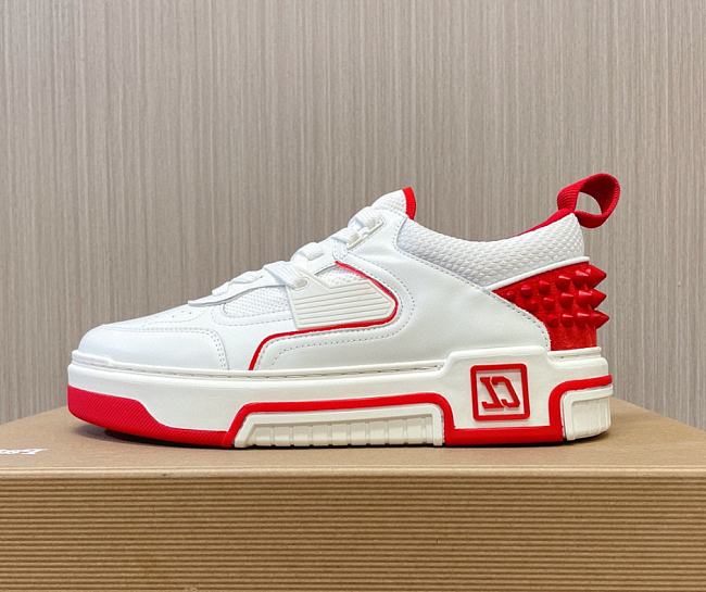 Christian Louboutin Sneaker Astroloubi Red White - 1