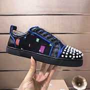 Christian Louboutin Sneaker Louis Junior Spikes 028#326 - 4