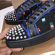 Christian Louboutin Sneaker Louis Junior Spikes 028#326 - 2