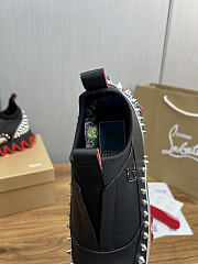 Christian Louboutin Sneaker Sharkyloub SP Spikes Black 004#326 - 6