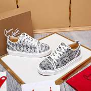 Christian Louboutin Sneaker White Grey 035#326 - 4