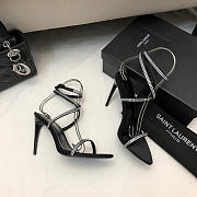 Saint Laurent High Heels MJ00320 Black 10.5cm - 3