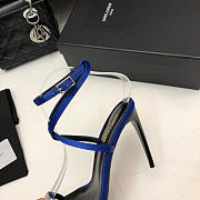 Saint Laurent High Heels MJ00321 Blue 10.5cm - 3