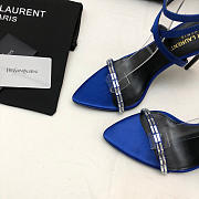 Saint Laurent High Heels MJ00321 Blue 10.5cm - 2