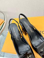 LV Shake Slingback Pump Black 5.5cm 8.5cm - 2