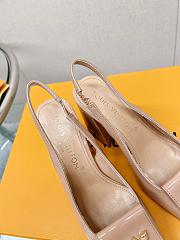 LV Shake Slingback Pump Nude 5.5cm 8.5cm - 3