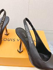 LV Sparkle Pump Black 6.5cm 9.5cm - 6