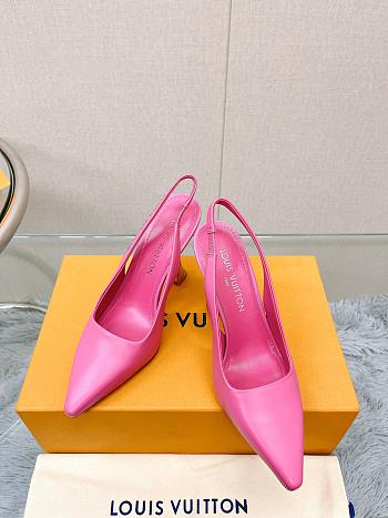 LV Sparkle Pump Pink 6.5cm 9.5cm