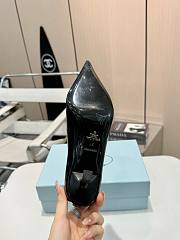Prada Black Leather Pumps - 3