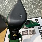 Versace La Medusa 12mm Slingback Pumps Green - 2