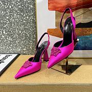 Versace La Medusa 12mm Slingback Pumps Pink - 3