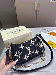 Louis Vuitton Black Pochette Size 24x13x6cm - 3
