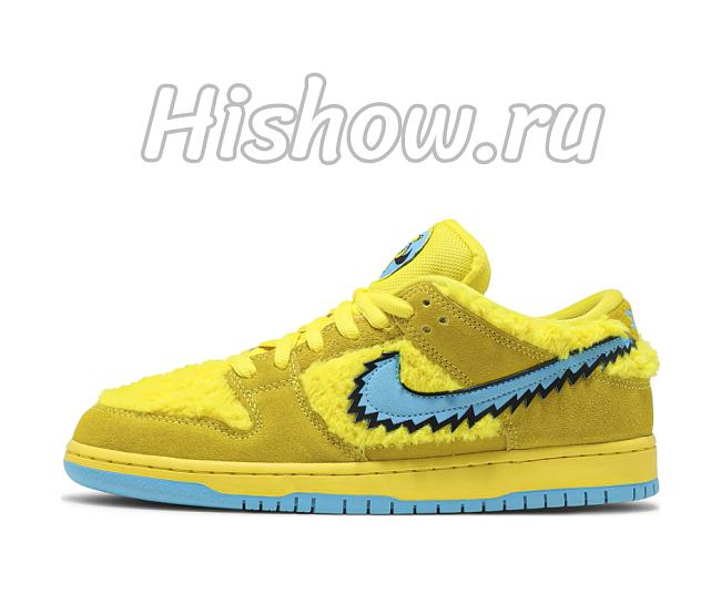 Nike SB Dunk Low Grateful Dead Bears Opti Yellow CJ5378-700 - 1