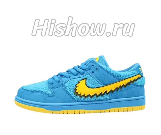 Nike SB Dunk Low Grateful Dead Bears Blue CJ5378-400 - 1