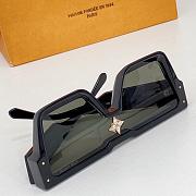LV Sunglasses Black Gold Z1547 - 3