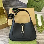 Gucci Jackie 1961 Black Bag 810232 Size 27.5x19x4cm - 1