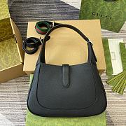 Gucci Jackie 1961 Black Bag 810232 Size 27.5x19x4cm - 2