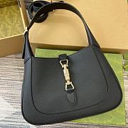 Gucci Jackie 1961 Black Bag 810232 Size 27.5x19x4cm - 3