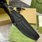 Gucci Jackie 1961 Black Bag 810232 Size 27.5x19x4cm - 5