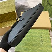 Gucci Jackie 1961 Black Bag 810232 Size 27.5x19x4cm - 4