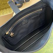 Gucci Jackie 1961 Black Bag 810232 Size 27.5x19x4cm - 6