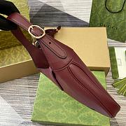 Gucci Jackie 1961 Red Bag 810232 Size 27.5x19x4cm - 2