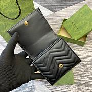 Gucci Matelassé  Black 598629 Size 12x10x3cm - 6