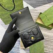 Gucci Matelassé  Black 723799 Size 12x10x3cm - 6