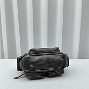 Miu Miu Nappa Leather Pocket Bag Coffee Size 21x6x12CM - 5